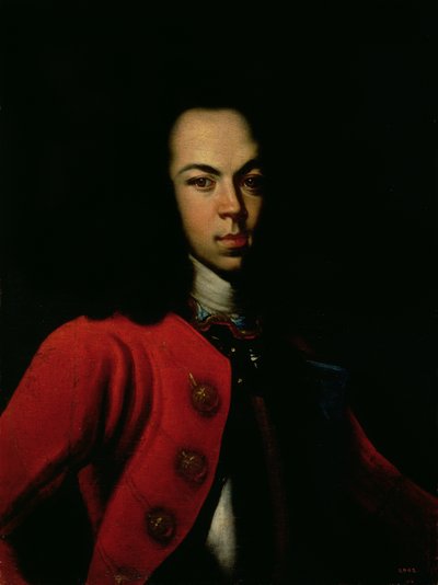 Portrait of the Tsarevich Alexei Petrovich by Gottfried Danhauer